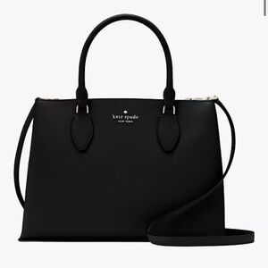 Kate Spade Rae Medium Black Satchel Bag